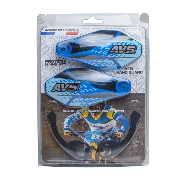 Kit protège-mains AVS Racing avec supports en aluminium - vue 2