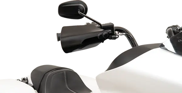 Protège-mains Memphis Shades Hand Guards 24+ FLTRX BLK - vue 2