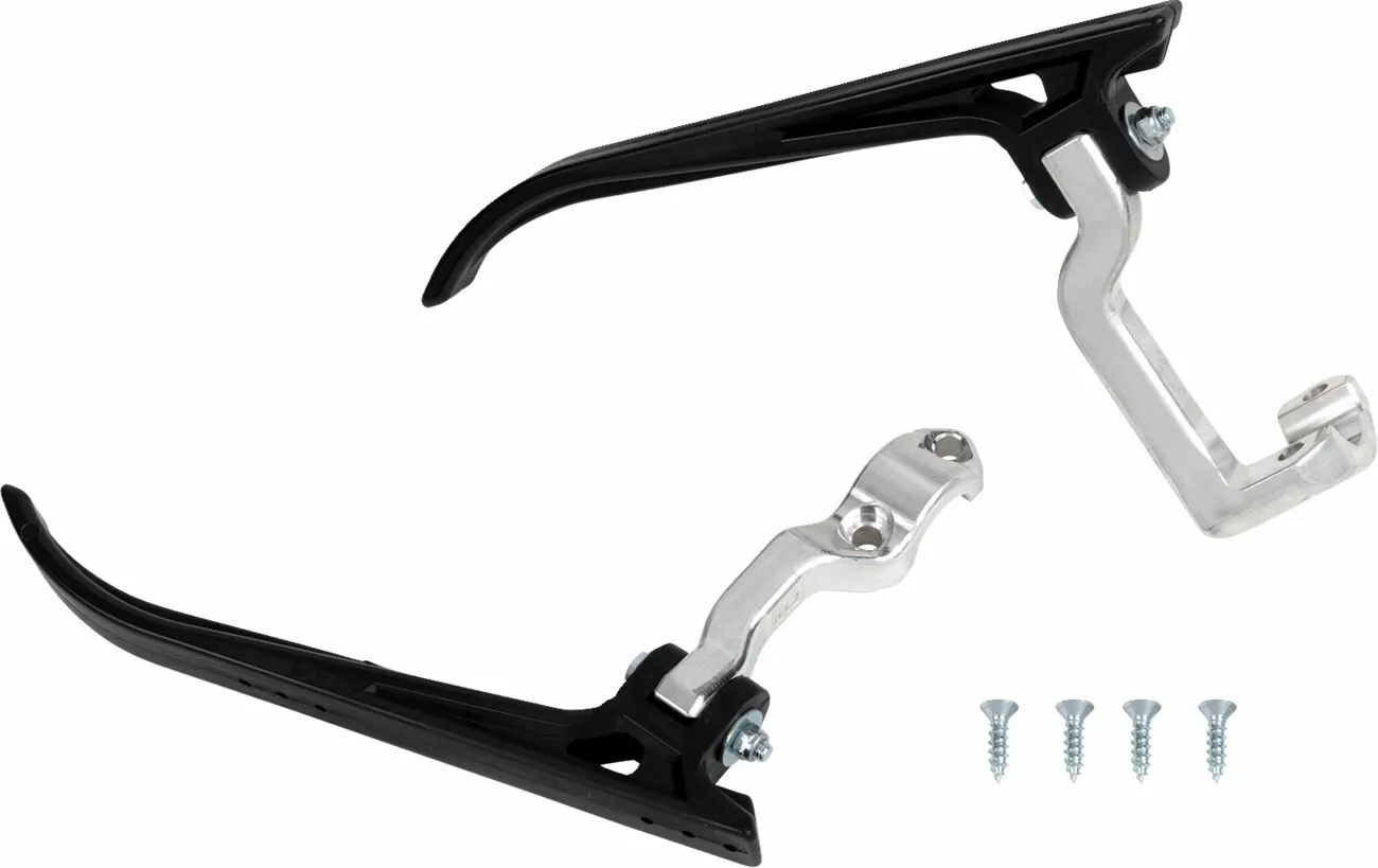 Kit de montage de pare-pierres MOOSE OFFROAD HARD-PARTS aluminium à extrémités ouvertes