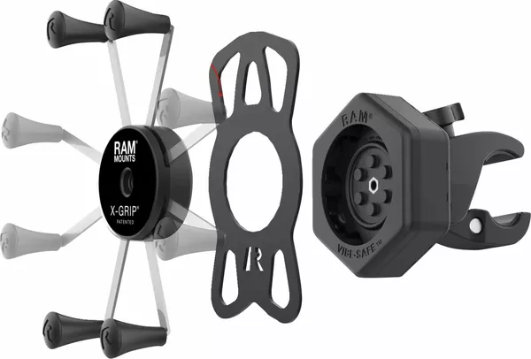 Kit X-Grip avec support sécurisé et vibration RAM Mounts - vue 5