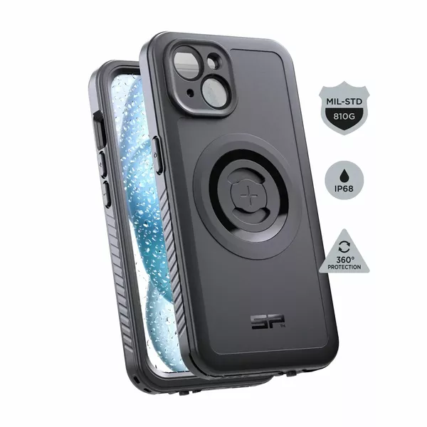 Coque smartphone SP Connect Xtreme pour iPhone 15 noir - vue 3
