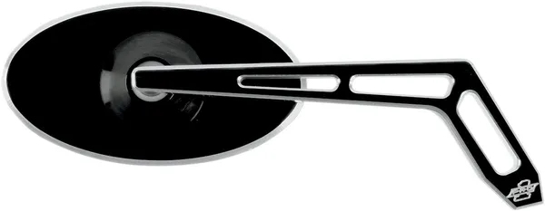 Miroir découpe ovale RT noir PRO-ONE PERF.MFG. - vue 2