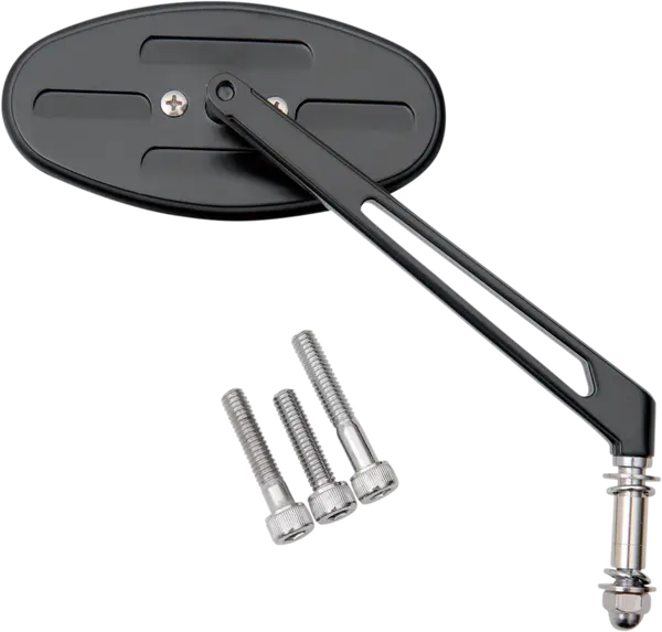 Rétroviseur Drag Specialties Mirror Blu STLTH II noir - vue 3