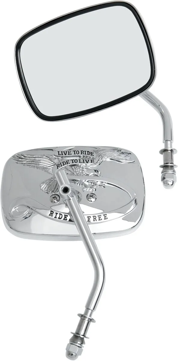 Paire de rétroviseurs Mirror LTR CHR Drag Specialties