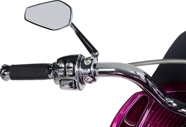 Rétroviseur forgé Mini Stocker Arlen Ness - vue 3