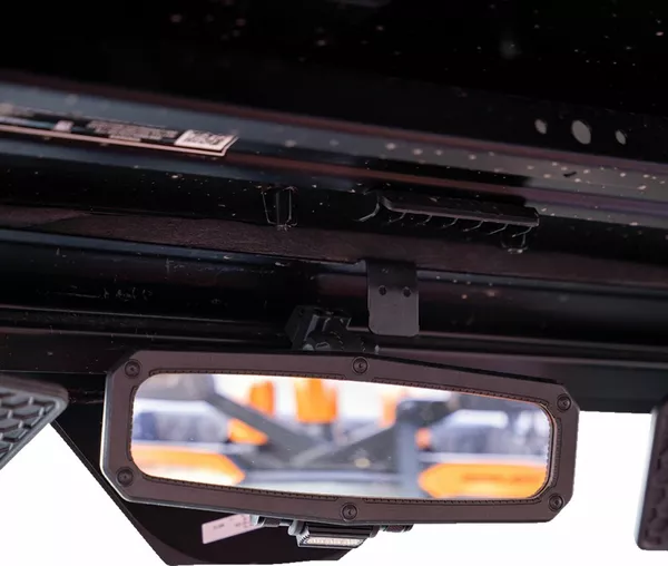 Miroir UTV Moose Offroad Four Wheel avec lumière LED dome - vue 2