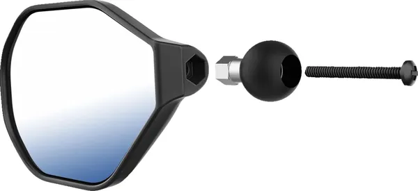 Miroir robuste gauche avec rotule RAM Mounts - vue 2