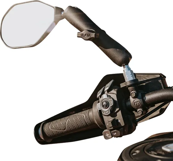 Rétroviseur Tough-Mirror gauche sans rotule RAM MOUNTS - vue 3