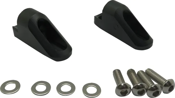 Support de rétroviseur 27-45 mm noir PARTS EUROPE - vue 2