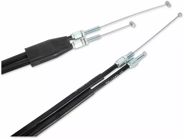 Câble d'accélérateur en vinyle noir MOOSE OFFROAD HARD-PARTS - vue 2
