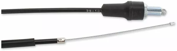 Câble d'accélérateur en vinyle noir MOOSE OFFROAD HARD-PARTS - vue 2