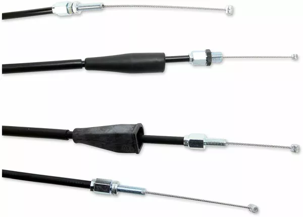 Câble d'accélérateur en vinyle noir MOOSE OFFROAD HARD-PARTS - vue 2