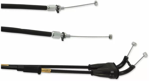 Câble d'accélérateur en vinyle noir MOOSE OFFROAD HARD-PARTS - vue 2