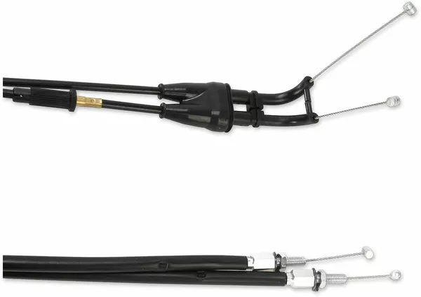 Câble d'accélérateur en vinyle noir MOOSE OFFROAD HARD-PARTS - vue 2