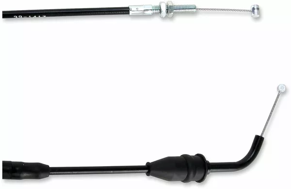 Câble d'accélérateur en vinyle noir MOOSE OFFROAD HARD-PARTS - vue 2