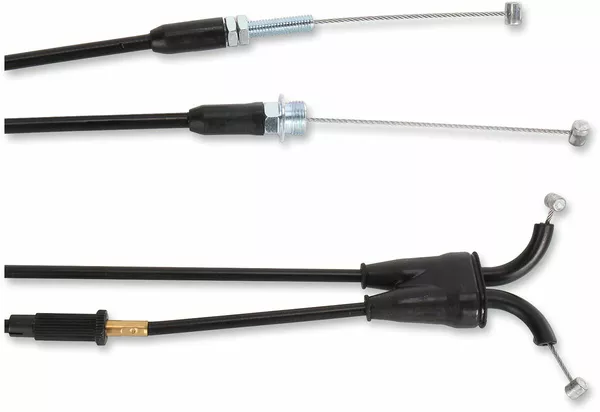 Câble d'accélérateur en vinyle noir MOOSE OFFROAD HARD-PARTS - vue 2