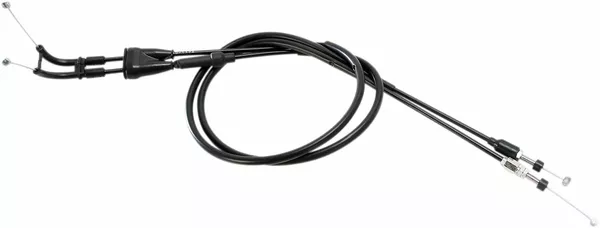Câble d'accélérateur en vinyle noir MOOSE OFFROAD HARD-PARTS - vue 2