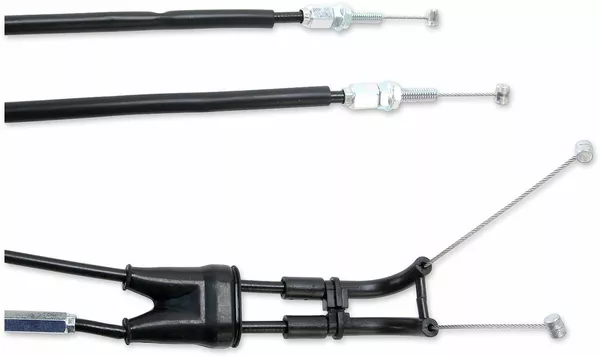 Câble d'accélérateur en vinyle noir MOOSE OFFROAD HARD-PARTS - vue 2
