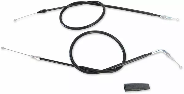 Câble d'accélérateur en vinyle noir MOOSE OFFROAD HARD-PARTS
