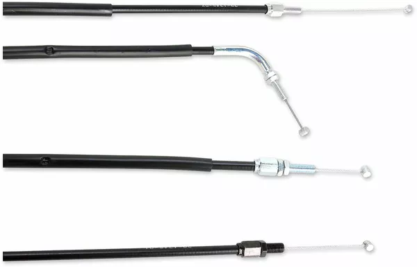 Câble d'accélérateur en vinyle noir MOOSE OFFROAD HARD-PARTS - vue 2
