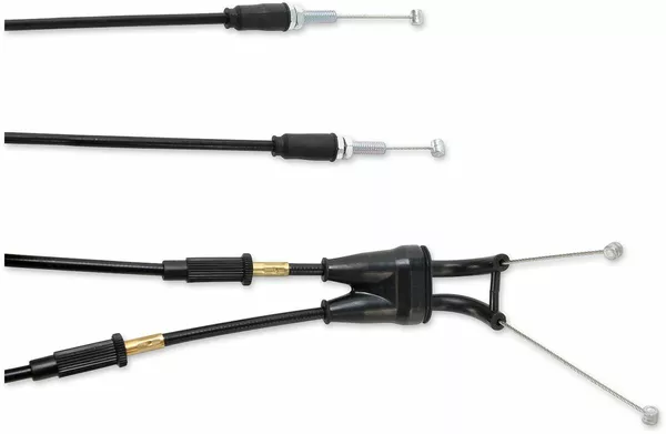 Câble d'accélérateur en vinyle noir MOOSE OFFROAD HARD-PARTS - vue 3