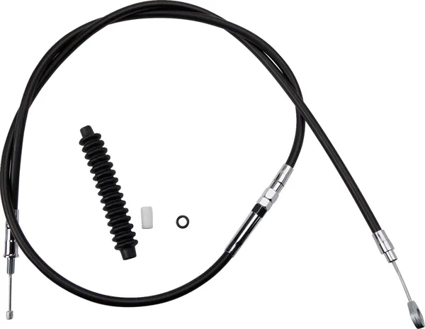 Câble d'embrayage haute efficacité en vinyle noir DRAG SPECIALTIES