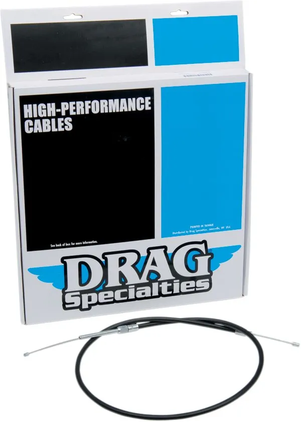 Câble d'embrayage haute efficacité en vinyle noir DRAG SPECIALTIES - vue 2