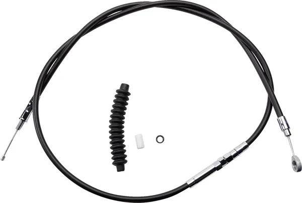 Câble d'embrayage haute efficacité en vinyle noir DRAG SPECIALTIES