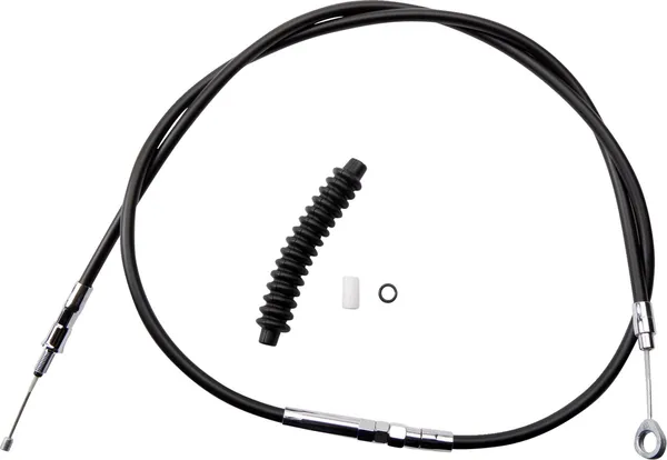 Câble d'embrayage haute efficacité en vinyle noir DRAG SPECIALTIES
