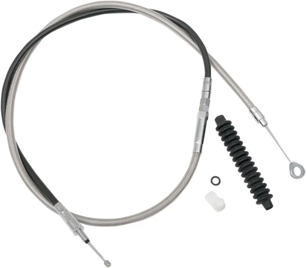 Câble d'embrayage DRAG SPECIALTIES acier inoxydable tressé haute efficacité - vue 2