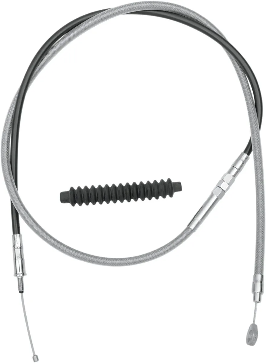 Câble d'embrayage en acier inoxydable tressé haute efficacité DRAG SPECIALTIES