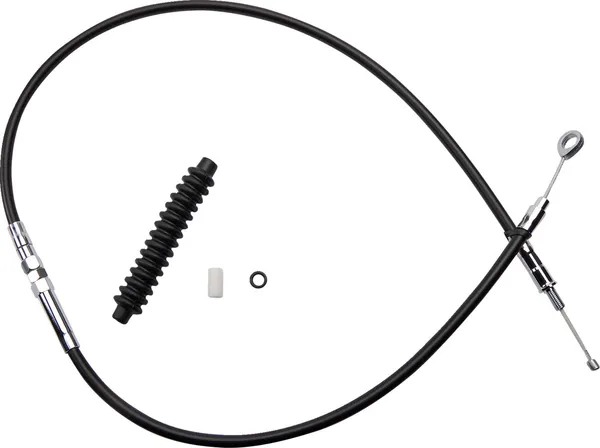 Câble d'embrayage haute efficacité en vinyle noir DRAG SPECIALTIES