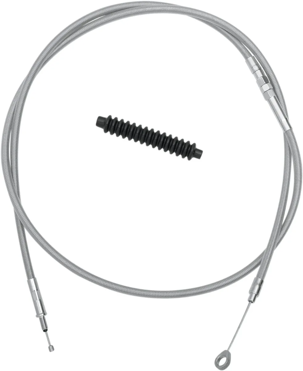 Câble d'embrayage en acier inoxydable tressé haute efficacité DRAG SPECIALTIES
