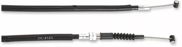 Câble d'embrayage en vinyle noir Moose Offroad Hard-Parts - vue 2