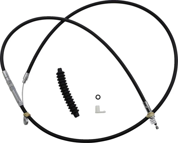 Câble d'embrayage haute efficacité en vinyle noir DRAG SPECIALTIES