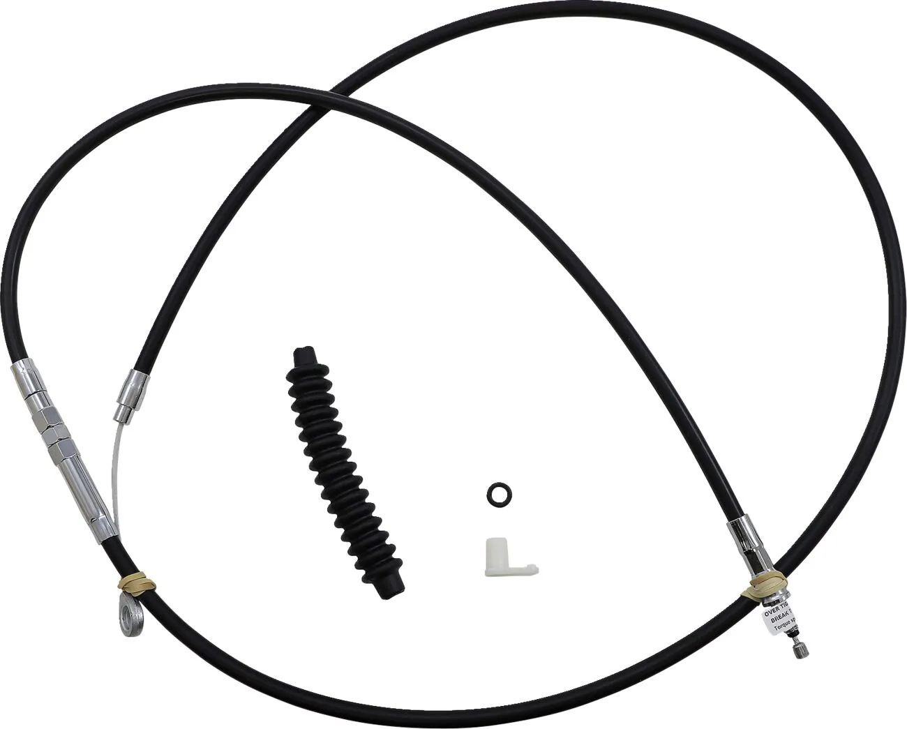 Câble d'embrayage haute efficacité en vinyle noir DRAG SPECIALTIES