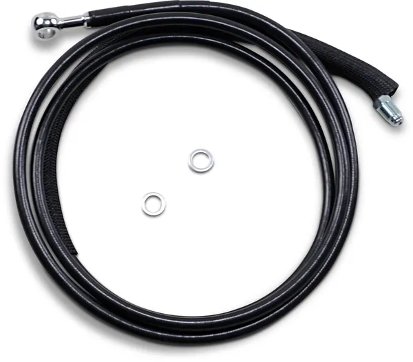 Durite d'embrayage hydraulique en acier inoxydable DRAG SPECIALTIES - vue 2