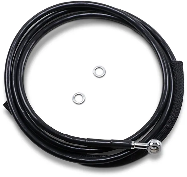 Durite d'embrayage hydraulique acier inoxydable Drag Specialties - vue 2