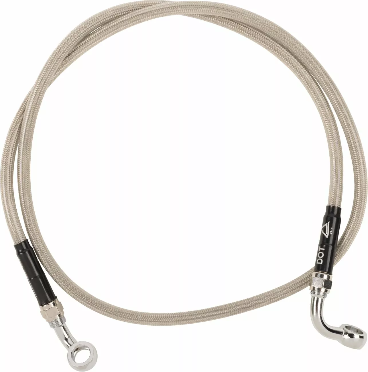 Durite d'embrayage tressée acier inoxydable MOOSE OFFROAD HARD-PARTS