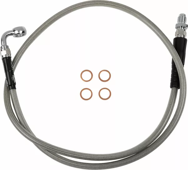 Durite d'embrayage tressée en acier inoxydable MOOSE OFFROAD HARD-PARTS - vue 2