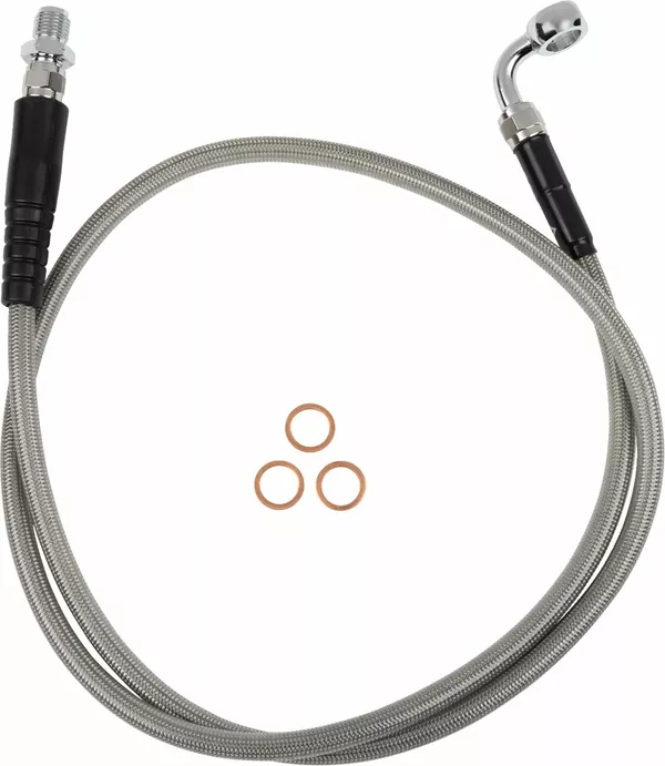 Durite d'embrayage tressée en acier inoxydable MOOSE OFFROAD HARD-PARTS - vue 2