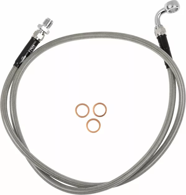 Durite d'embrayage tressée en acier inoxydable Moose Offroad Hard-Parts - vue 2