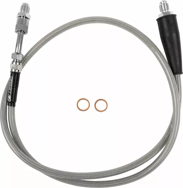 Durite d'embrayage tressée en acier inoxydable MOOSE OFFROAD HARD-PARTS - vue 2