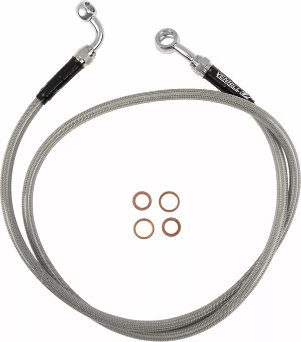 Durite d'embrayage tressée en acier inoxydable MOOSE OFFROAD HARD-PARTS - vue 2