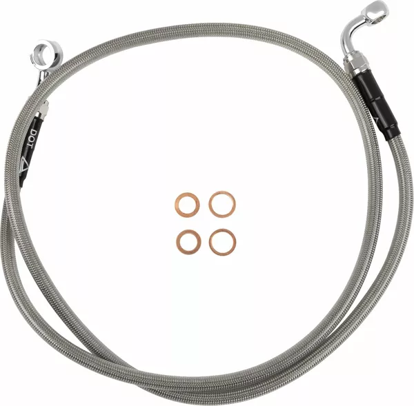 Durite d'embrayage tressée en acier inoxydable Moose Offroad Hard-Parts - vue 2