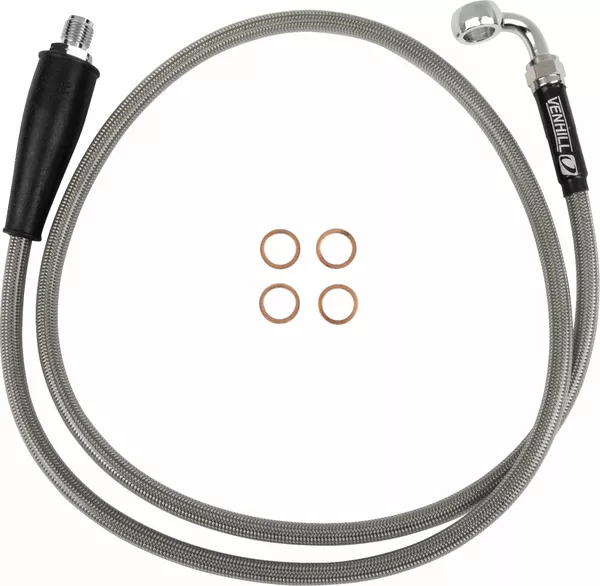 Durite d'embrayage tressée en acier inoxydable Moose Offroad Hard-Parts - vue 2