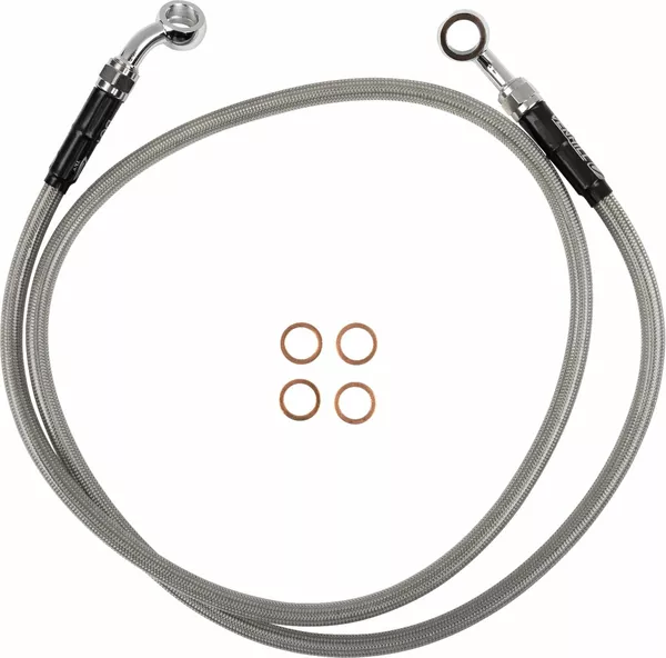 Durite d'embrayage tressée en acier inoxydable MOOSE OFFROAD HARD-PARTS - vue 2