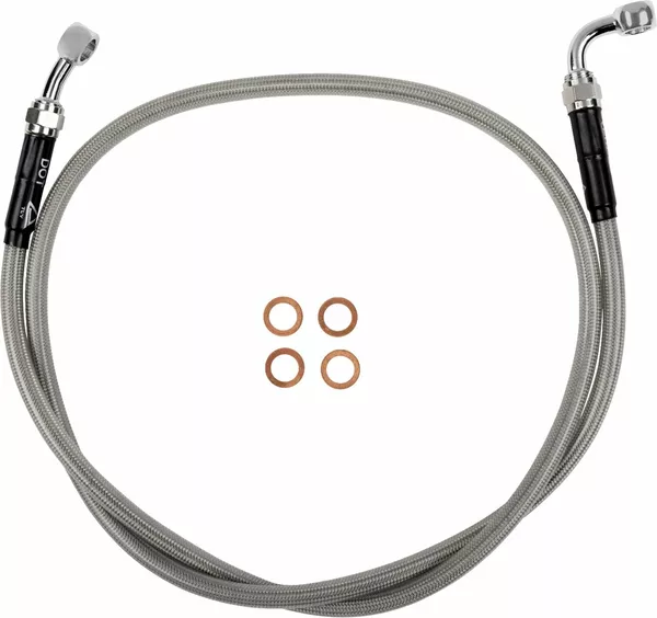 Durite d'embrayage tressée en acier inoxydable Moose Offroad Hard-Parts - vue 2