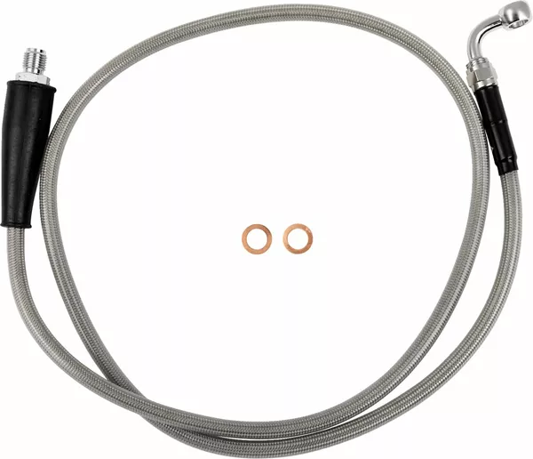 Durite d'embrayage tressée en acier inoxydable MOOSE OFFROAD HARD-PARTS - vue 2