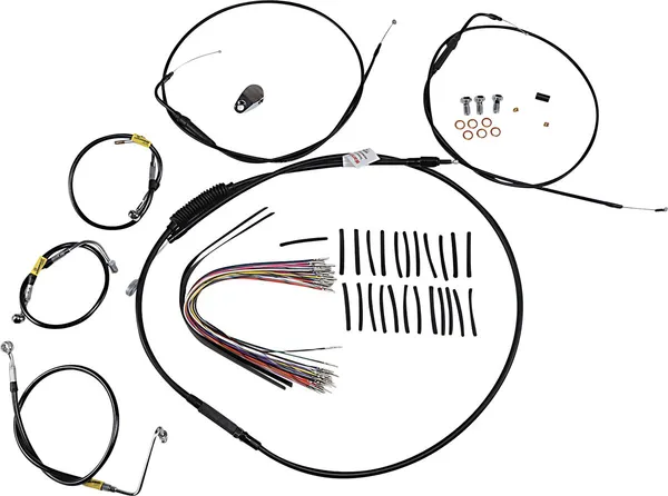 Kit de commande Burly Brand pour motos touring avec guidons Bagger - vue 2